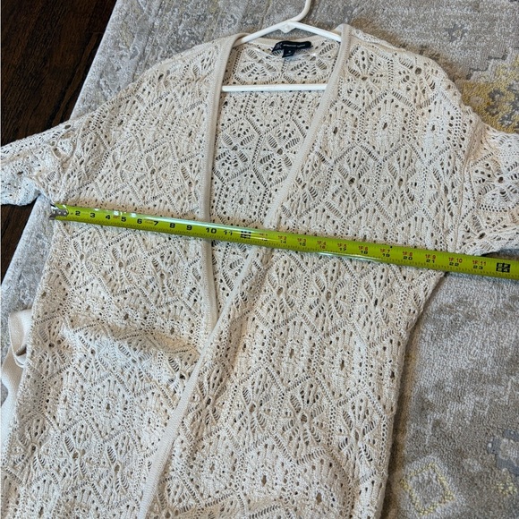 I.N.C. International Concepts Crochet Boho Long Cardigan - Picture 8 of 9